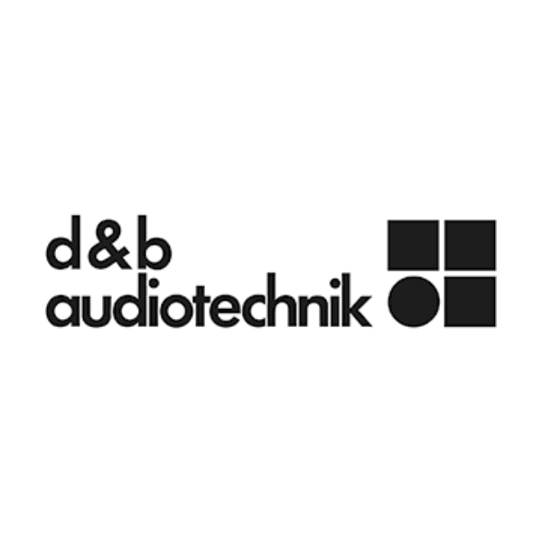 d&b audiotechnik schwarz Logo