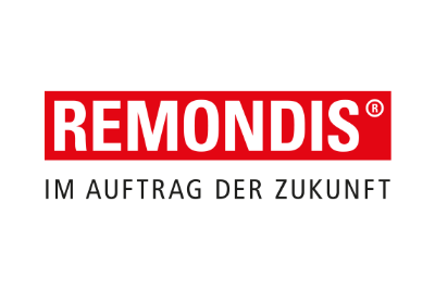 Remondis- im Auftrag der Zukunft, Logo schwarz rot